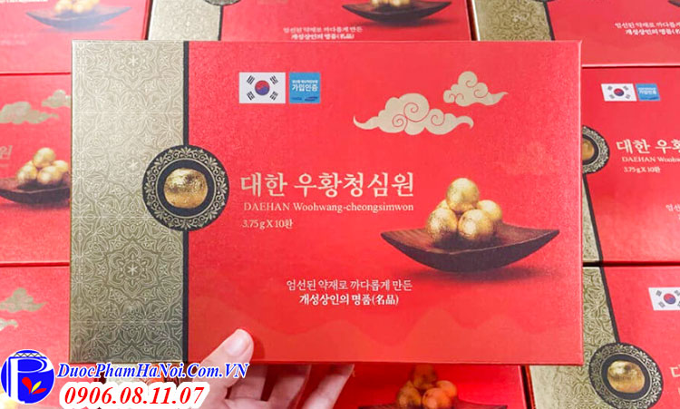 Daehan woohwang cheongsimwon chính hãng Hàn Quốc
