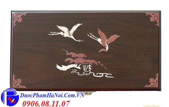 An cung hộp gỗ 10 viên
