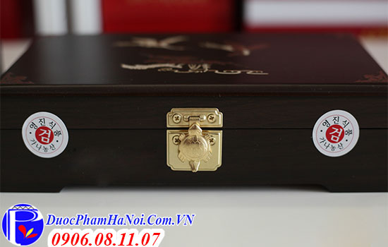 An cung hộp gỗ 10 viên