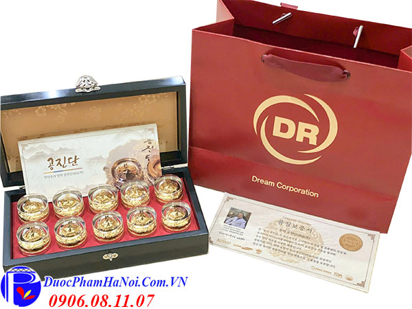 TPBS Dongseo Gongjindan Hàn Quốc hộp 10 viên thượng hạng
