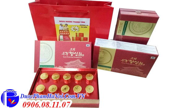 Ngưu hoàng thanh tâm hoàn Korea Woohwang Chungsimwon