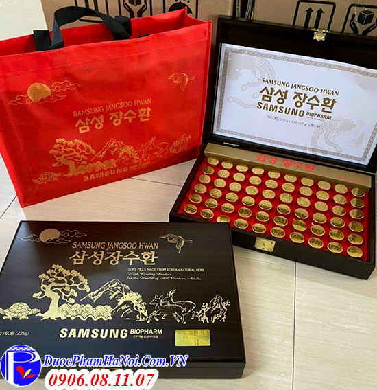 Samsung Jangsoo Hwan 60 viên chính hãng Hàn Quốc