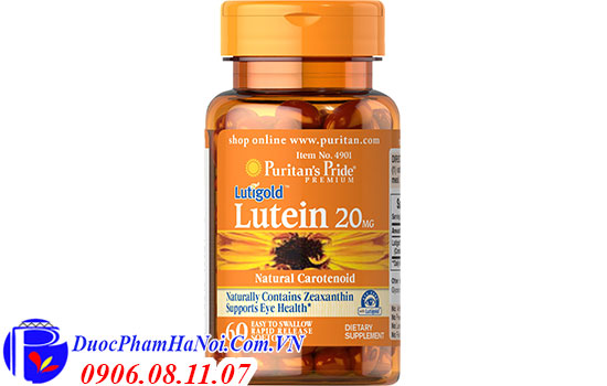 Bổ mắt lutein 20mg Puritan's Pride