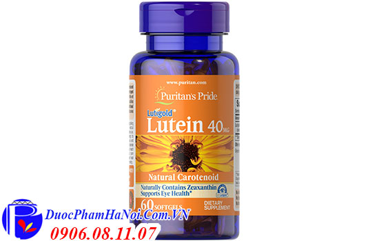 Puritan's pride lutigold lutein 40mg