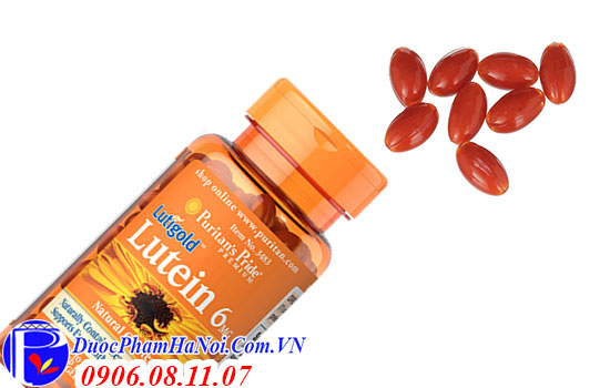 Puritan's pride lutigold lutein 6mg 100 viên