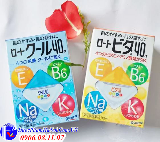 Nước nhỏ mắt rohto vita 40 Nhật Bản