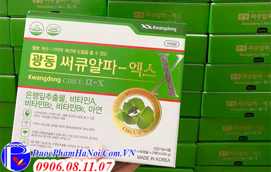 Bổ não Kwangdong Hàn Quốc 120 viên