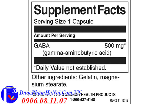 thuốc gaba của Mỹ