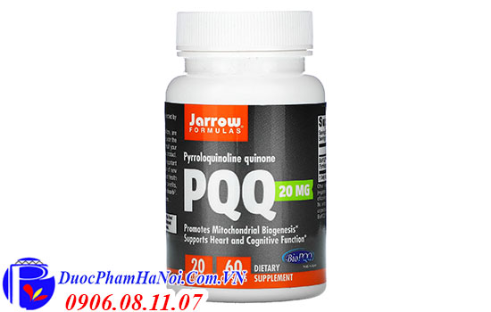 Jarrow Formulas PQQ 20mg 60 viên của Mỹ