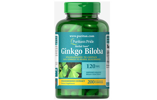 Viên Uống Ginkgo Biloba Puritan's Pride 120mG Của Mỹ Chính Hãng