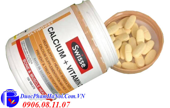 Viên Uống Calcium Vitamin D Swisse Chính Hãng Của Úc