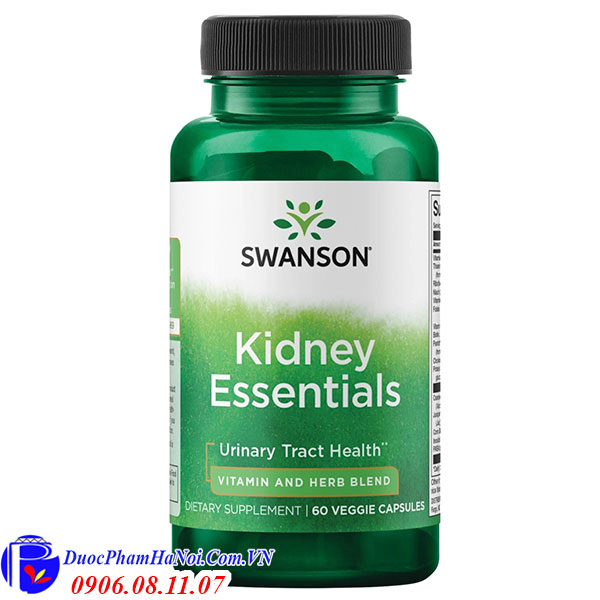 Kidney Essentials Swanson 60 viên của Mỹ