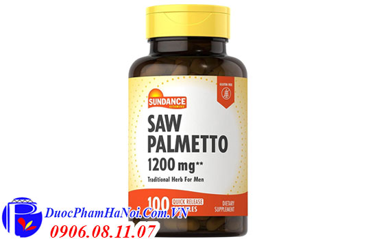 Sundance saw palmetto 1200mg của Mỹ