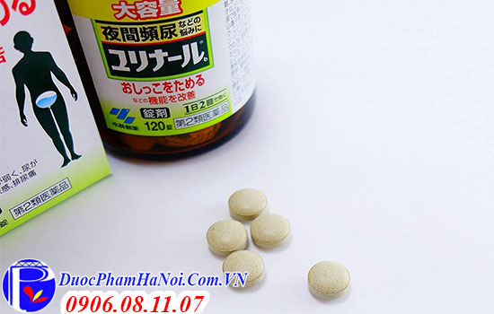 Thuốc trị tiểu đêm Nhật Bản Yurinaru B 120 viên