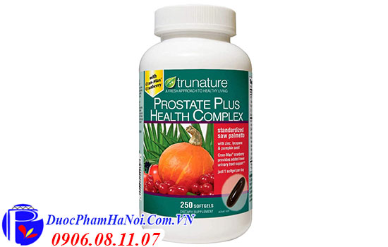 Trunature prostate plus health complex 