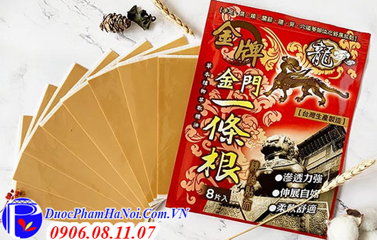 Cao dán Đài Loan túi đỏ Dragon Gold