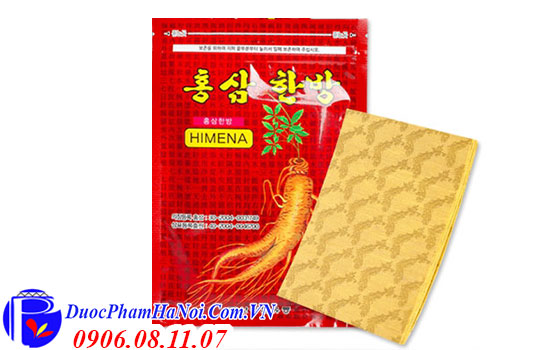 Cao dán hồng sâm Himena