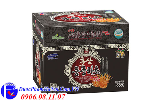 Cao hắc sâm đông trùng hạ thảo hũ 1kg