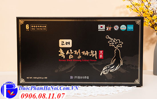 Cao hắc sâm Hàn Quốc 6 năm tuổi