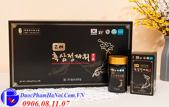 Cao hắc sâm Hàn Quốc 6 năm tuổi