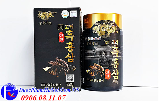 Cao Hắc Sâm Hàn Quốc Korean Black Red Ginseng Extract Chính Hãng