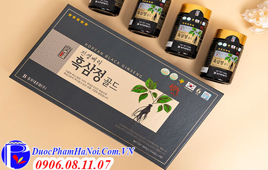 Cao hắc sâm nội địa Hàn Quốc Korean Black Ginseng