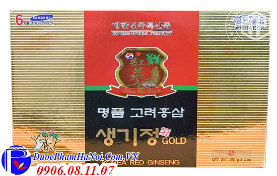 Cao hồng sâm Korean Red Ginseng Gold Hàn Quốc