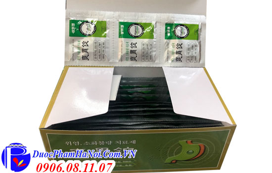 Thuốc dạ dày Hàn Quốc màu xanh Hansol 60 gói