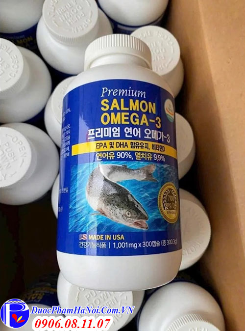Dầu cá Salmon Omega 3 Hàn Quốc