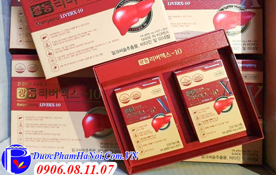 Bổ gan Kwangdong LiverX 10 Hàn Quốc