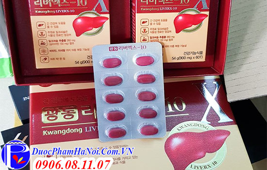 Bổ gan Kwangdong LiverX 10 Hàn Quốc
