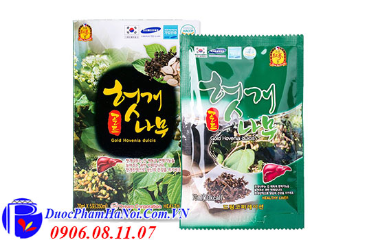Nước bổ gan gold hovenia dulcis Hàn Quốc