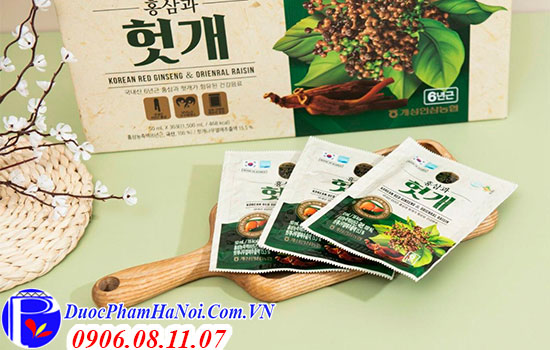 Nước bổ gan hồng sâm Nonghyup Hàn Quốc