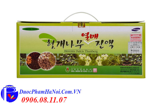Nước bổ gan hovenia dulcis thunber