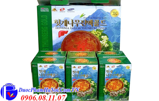 Nước Bổ Gan Rồng Đỏ Hàn Quốc Hovenia Dulcis Thunberg Gold