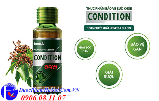 Giải rượu condition Hàn Quốc hộp 10 chai x 75mL