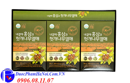 Nước hồng sâm bổ gan Hàn Quốc