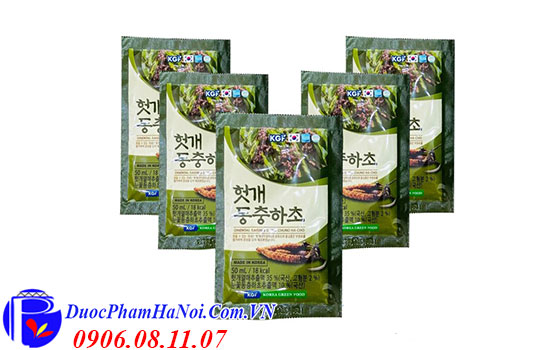 Nước mát gan đông trùng hạ thảo KGF