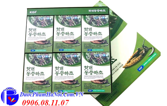 Nước mát gan đông trùng hạ thảo KGF