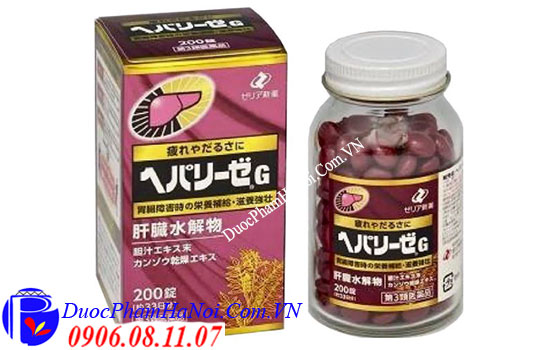 Thuốc bổ gan Nhật Bản 200 viên