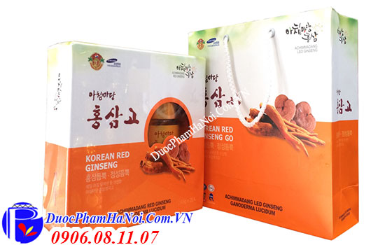 Cao hồng sâm linh chi Achimmadang