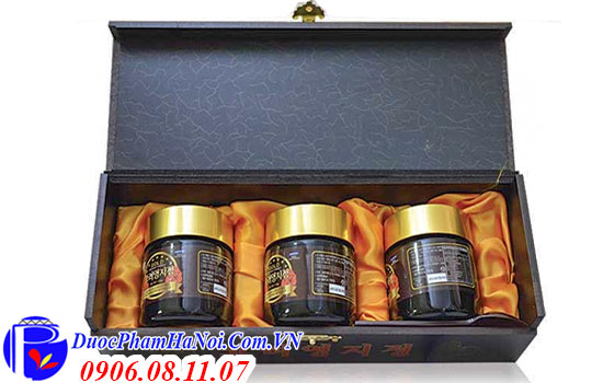 cao linh chi hộp gỗ đen Hàn Quốc