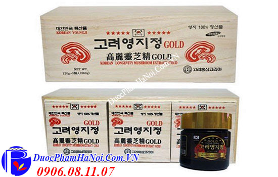 Cao linh chi hộp gỗ