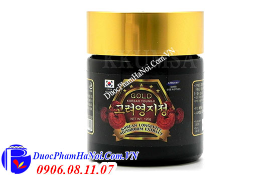 Cao linh chi hộp gỗ trắng Hàn Quốc