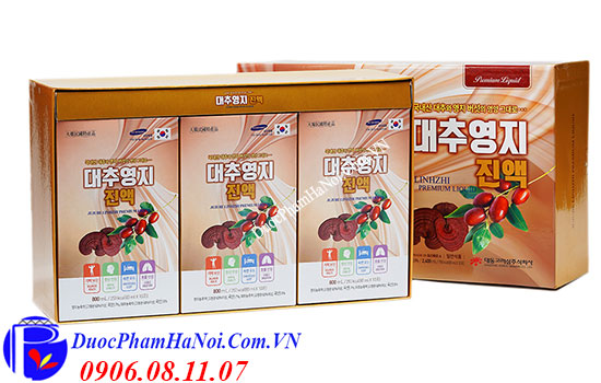 Nước linh chi táo đỏ Hàn Quốc