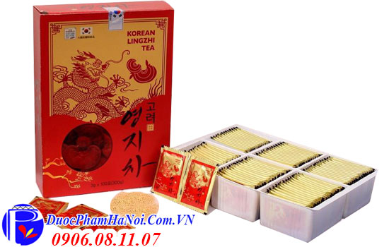 Trà nấm linh chi đỏ Hàn Quốc