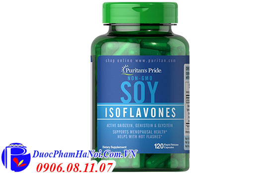 mầm đậu nành Puritan's pride soy isoflavones