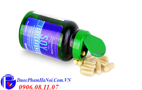 mầm đậu nành Puritan's pride soy isoflavones