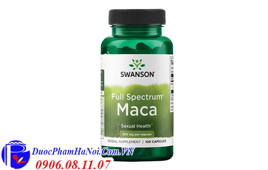 Swanson Full Spectrum Maca 100 viên