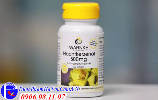 Tinh dầu hoa anh thảo đức warnke nachtkerzenol 500mg